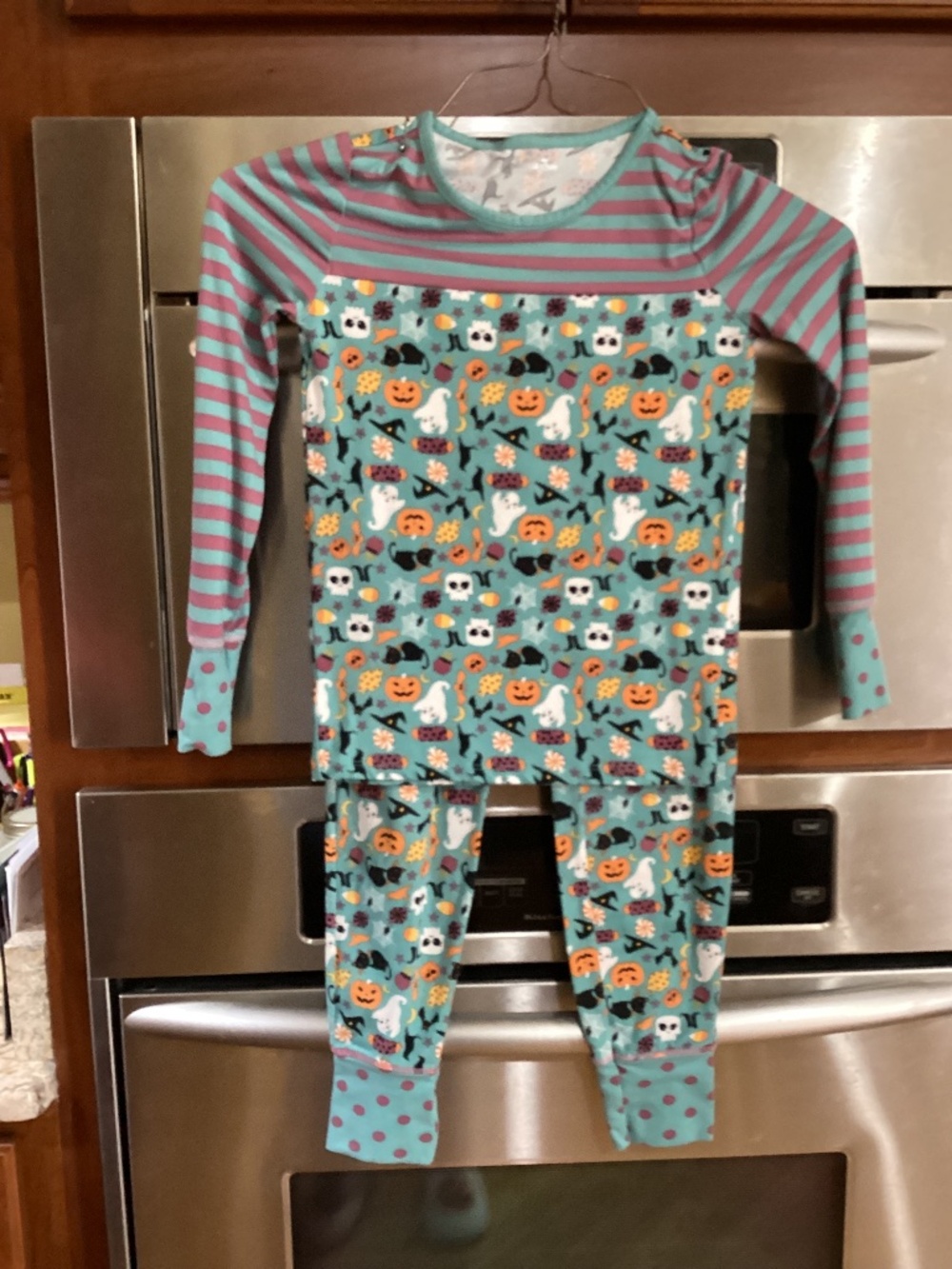 Matilda Jane 2 piece pajama set Fall Halloween, girls or boys